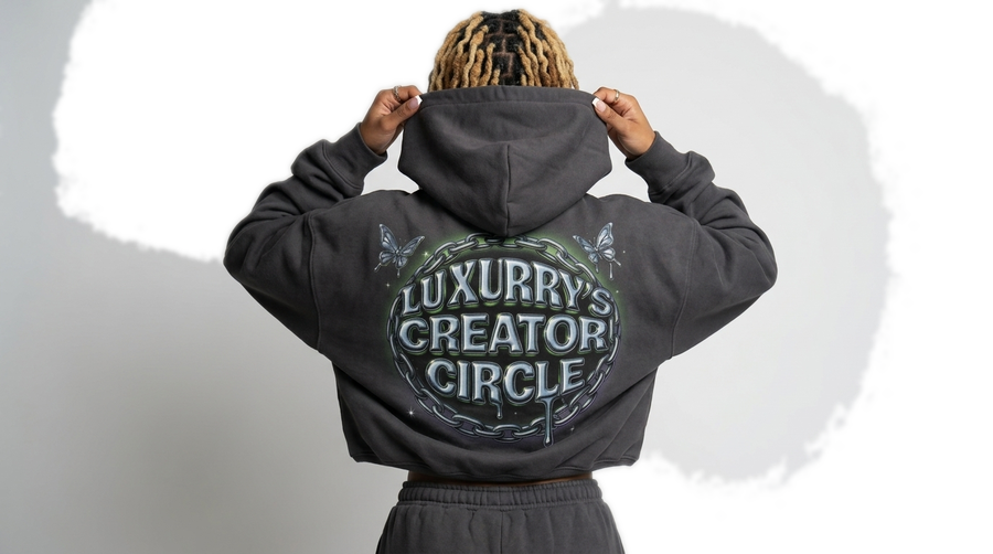 The Creator Circle merch hoodie